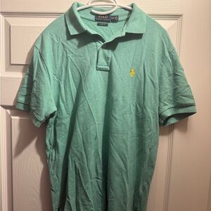 Ralph Lauren Men's Mint Green Polo SOLD
